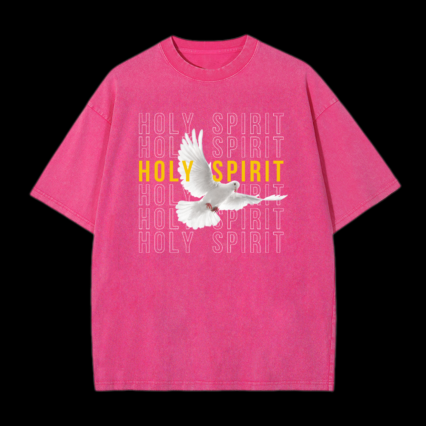 Holy Spirit Dove Washed T-Shirt