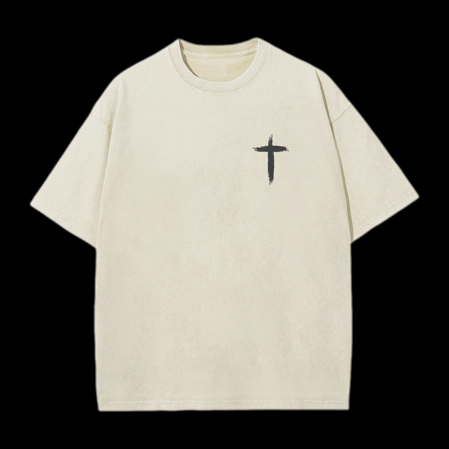 I Live For Him Washed T-Shirt