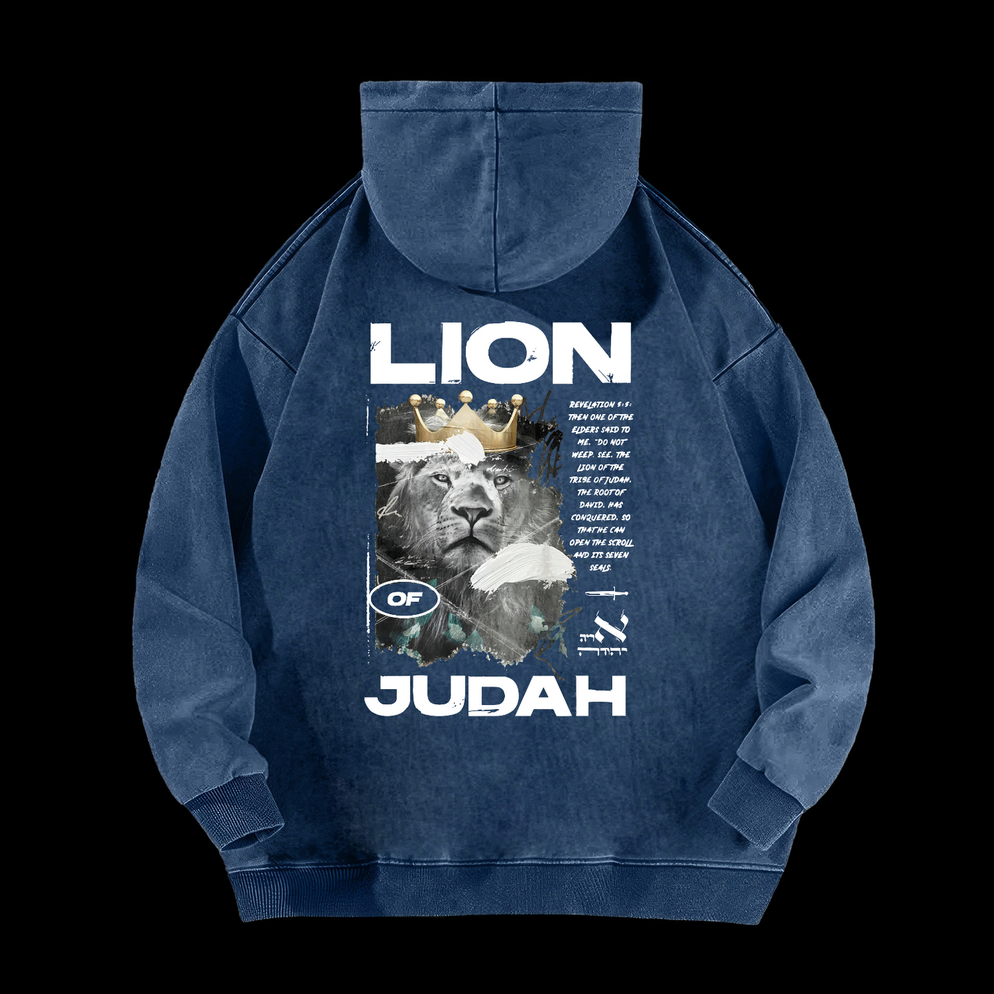 Lion Of Judan Washed Hoodie