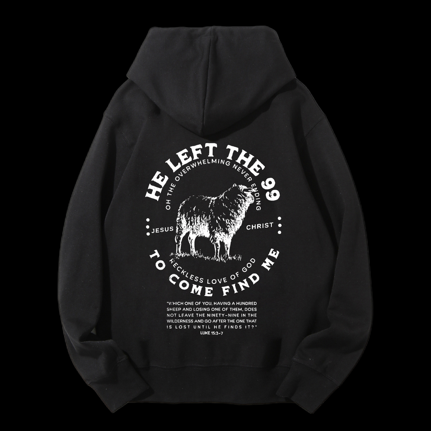 He Left The 99 Drawstring Hoodie