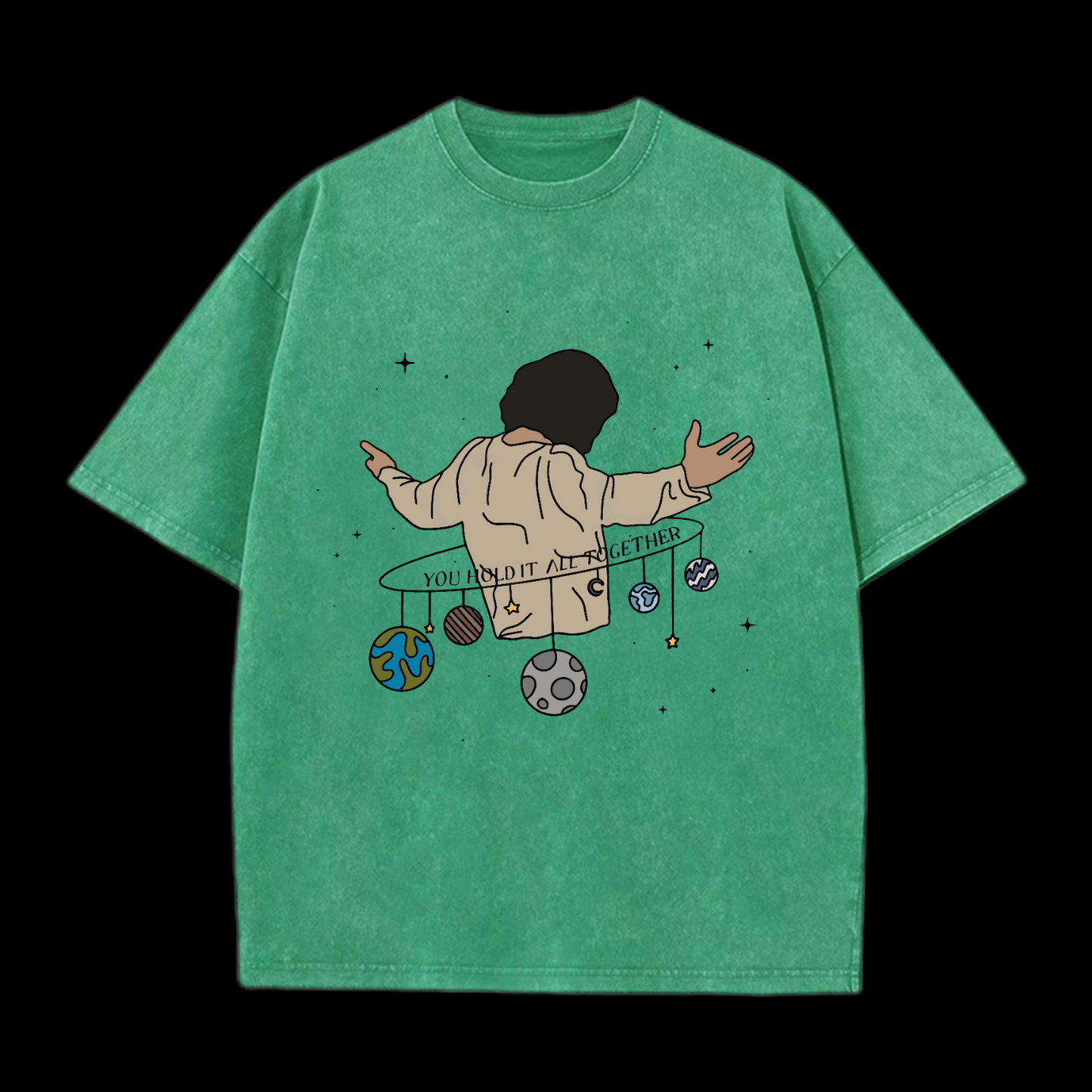 Hug Lord Washed T-Shirt