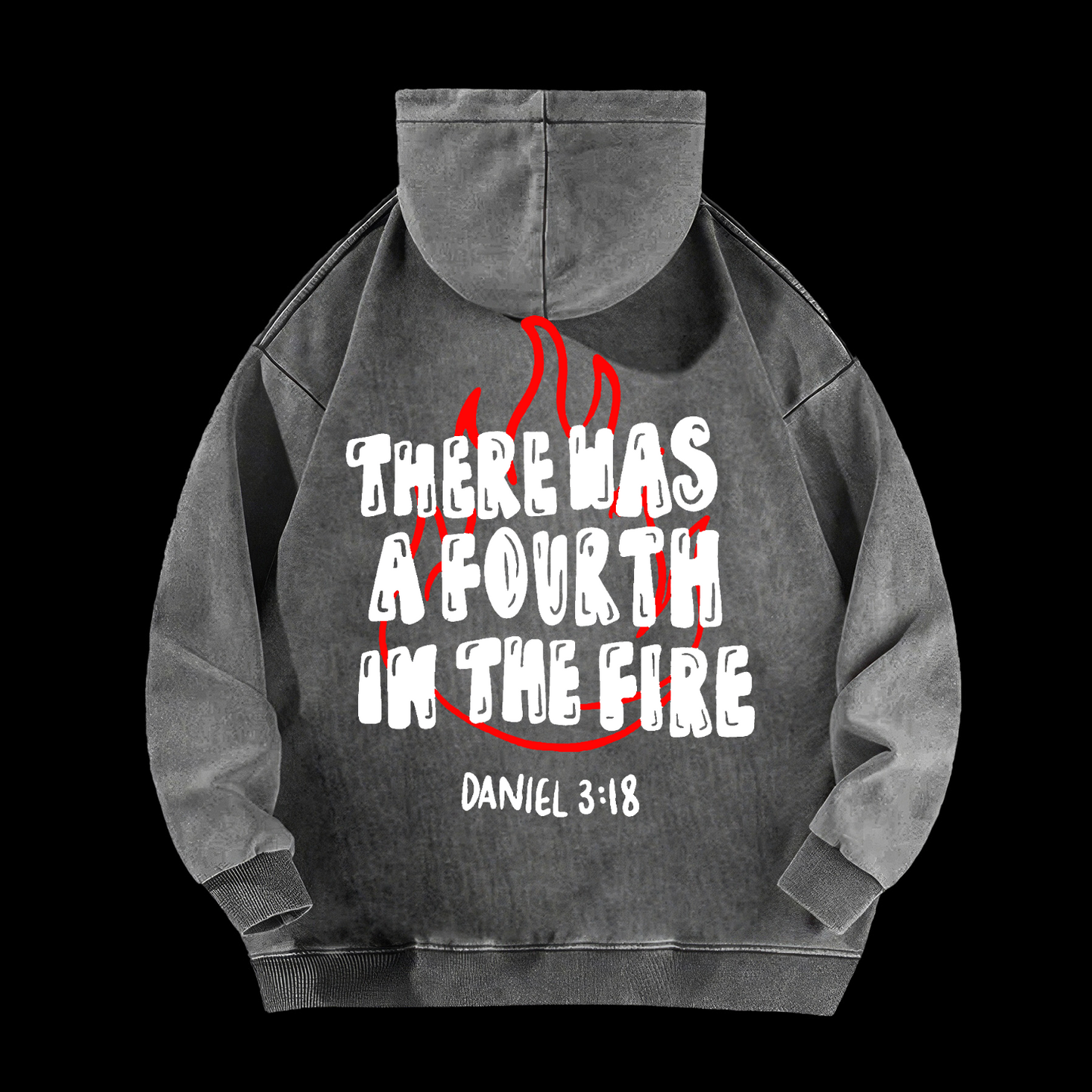 There Was A Fourth In The Fire Washed Hoodie