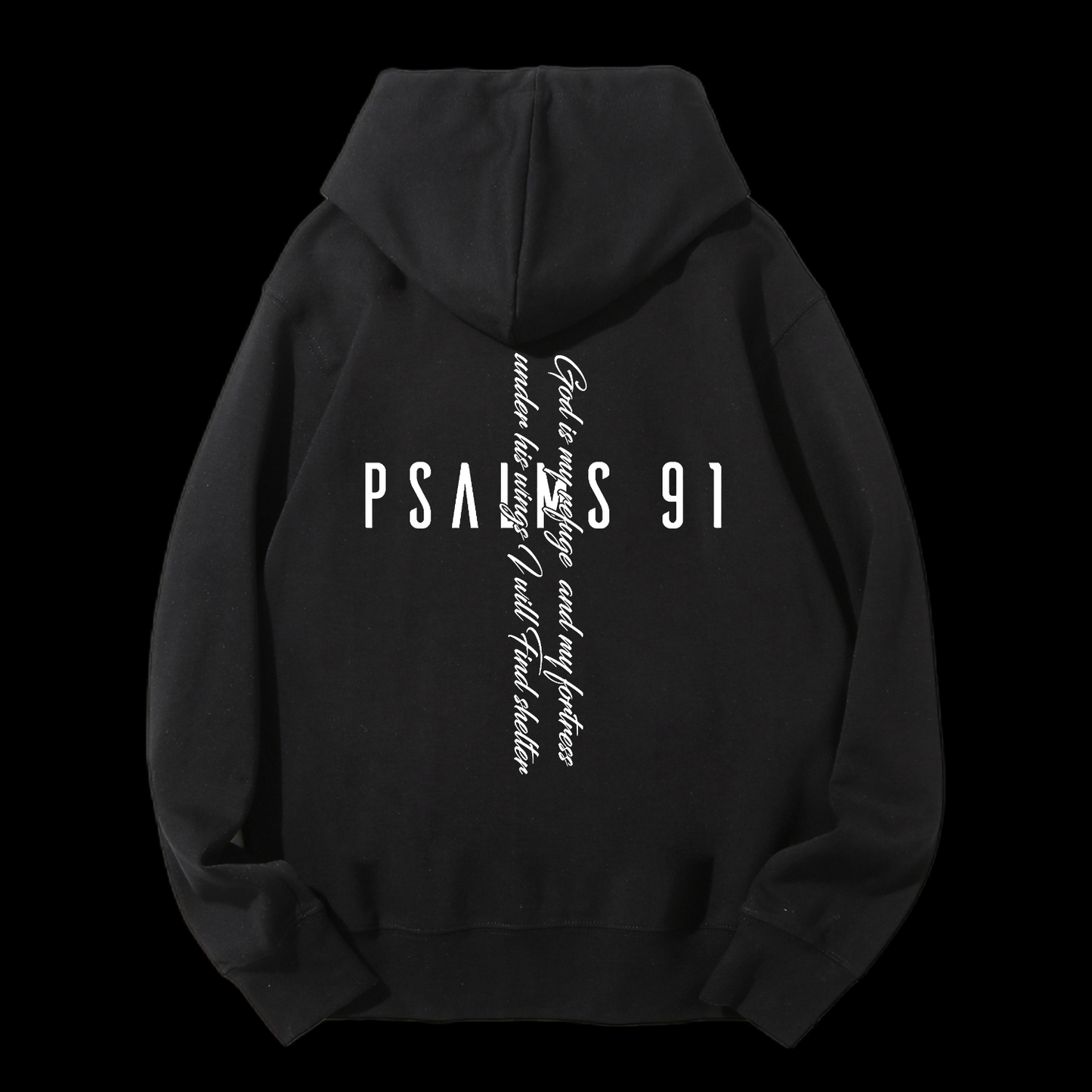 Psalm 91 Drawstring Hoodie