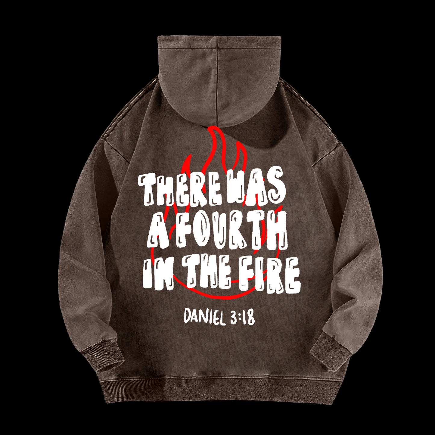 There Was A Fourth In The Fire Washed Hoodie