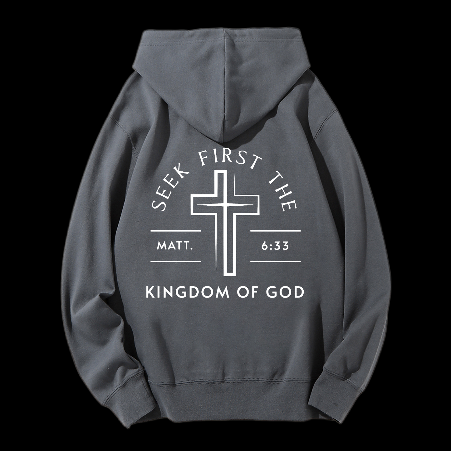 Kingdom Of God Drawstring Hoodie