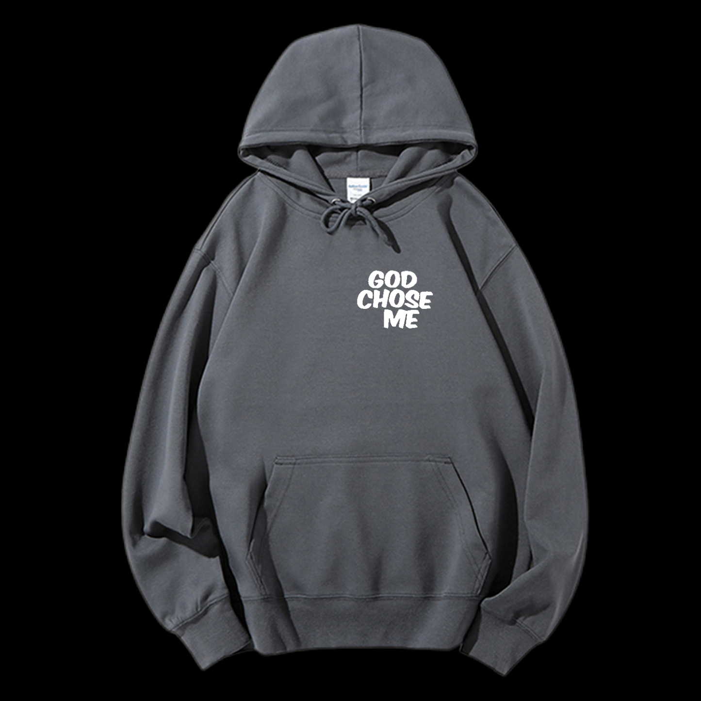 God Chose Me Drawstring Hoodie