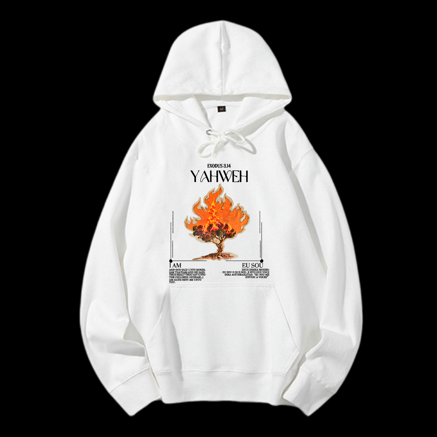 Yahweh Drawstring Hoodie