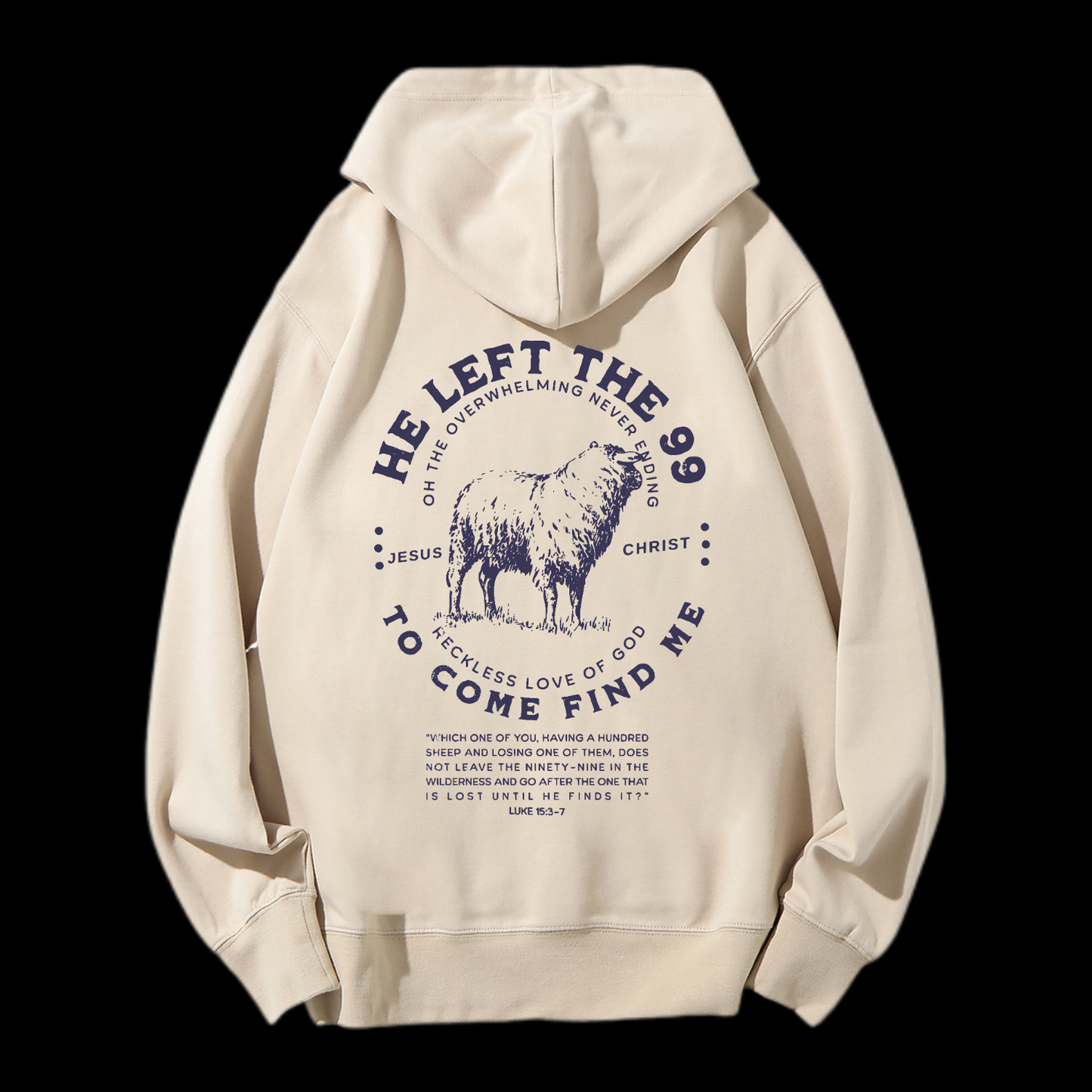 He Left The 99 Drawstring Hoodie