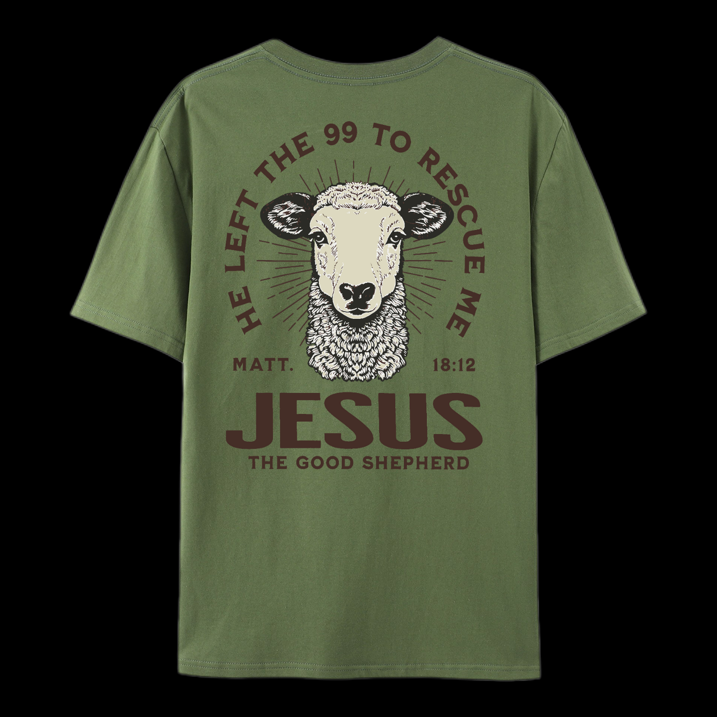 He Left The 99 To Rescue Me Cotton T-Shirt
