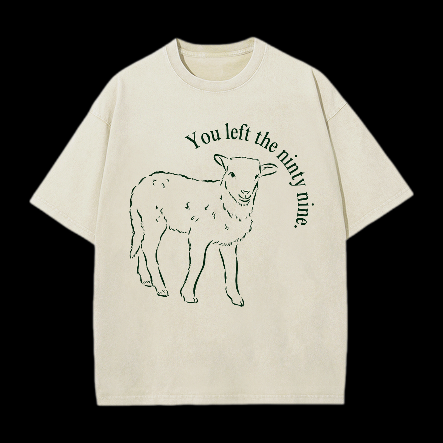 You Left The Ninty Nine Washed T-Shirt