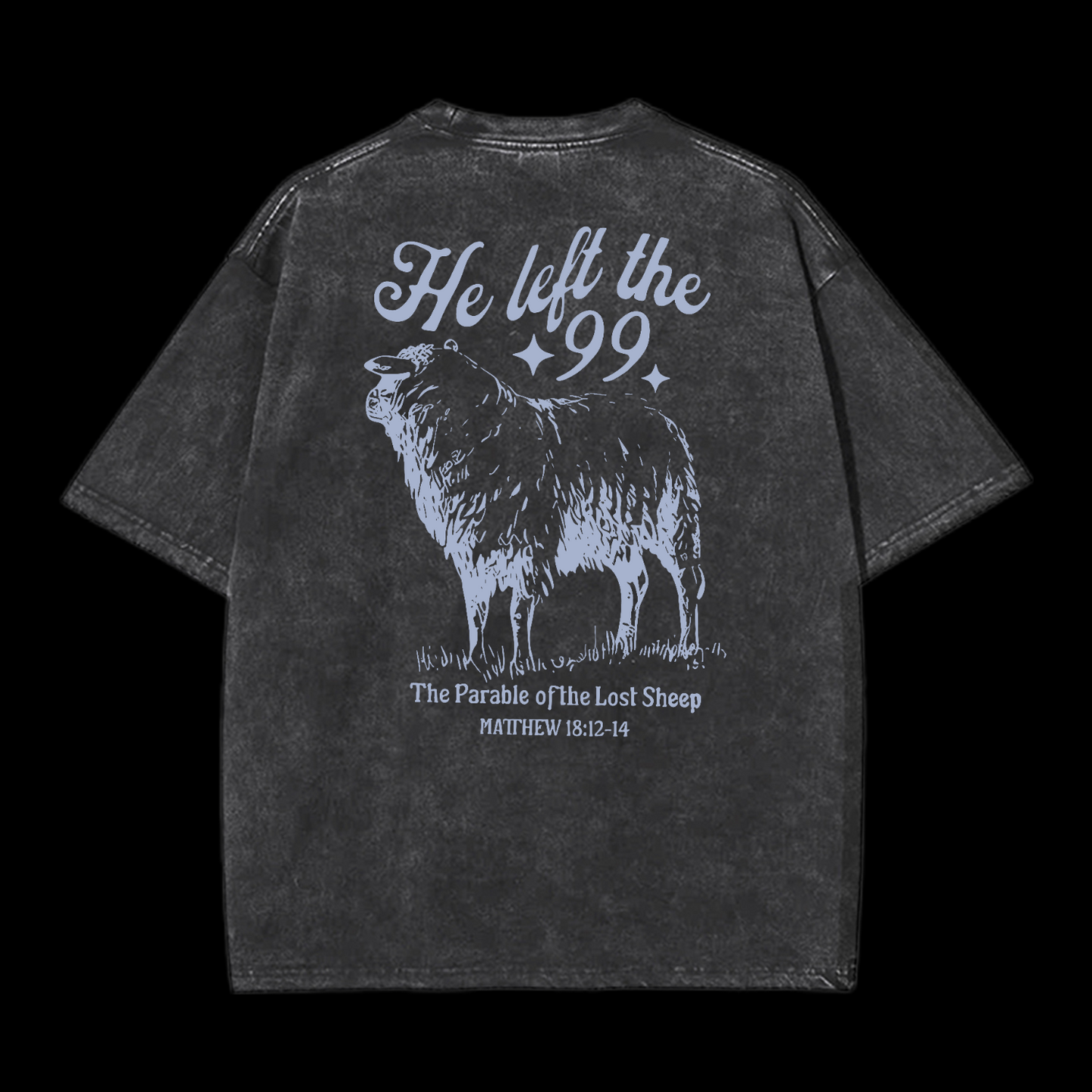 He Left The 99 Washed T-Shirt