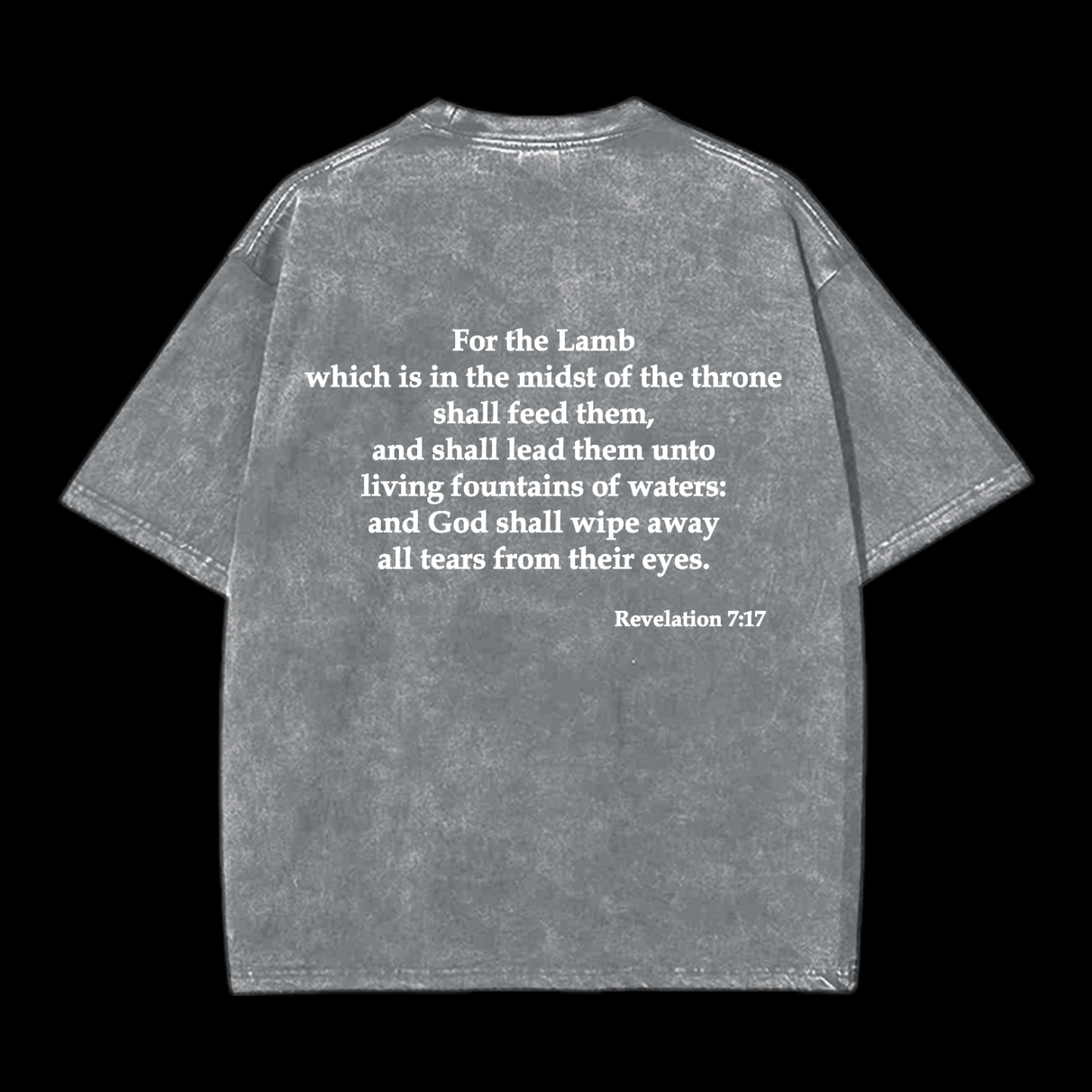 For The Lamb At The Center Washed T-Shirt