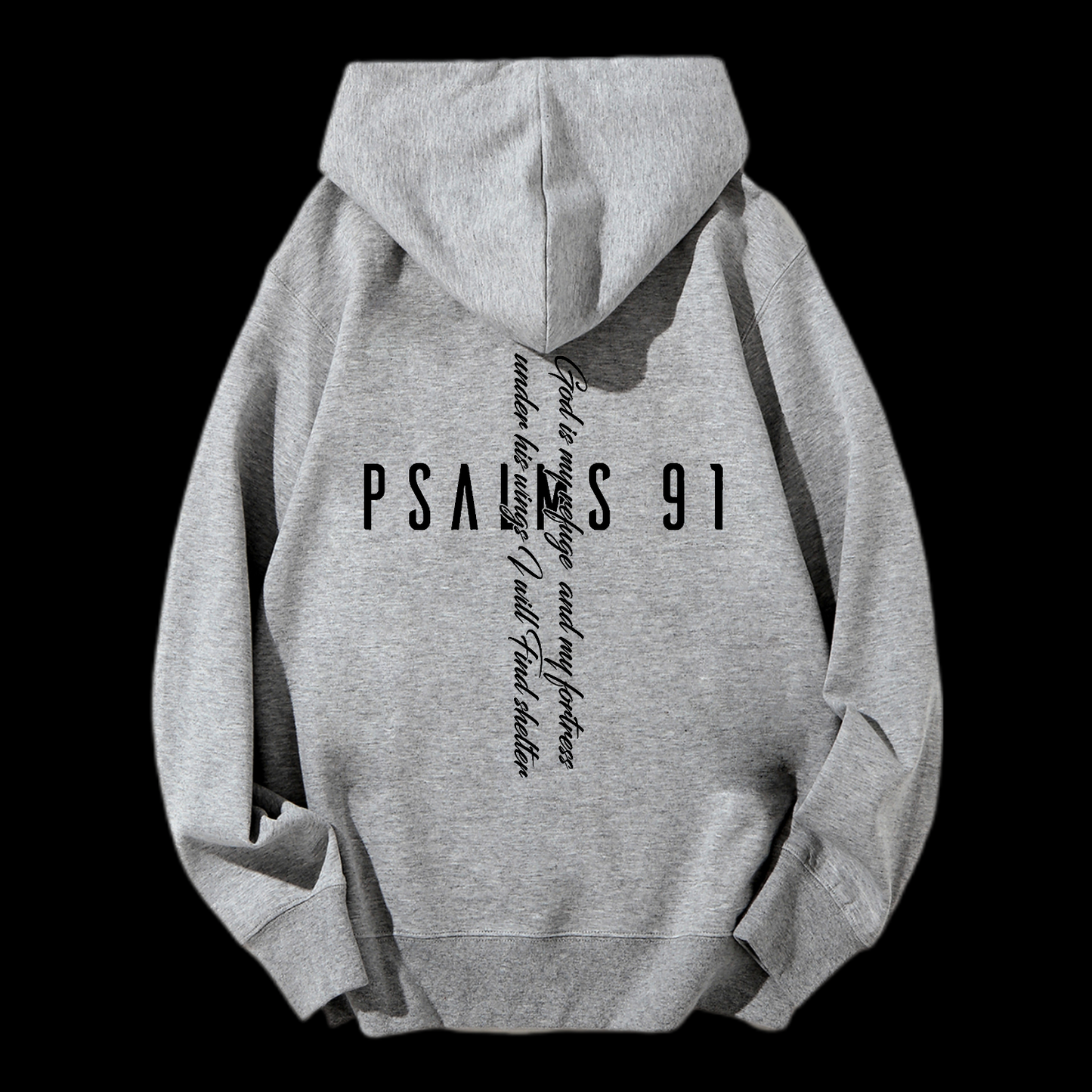 Psalm 91 Drawstring Hoodie