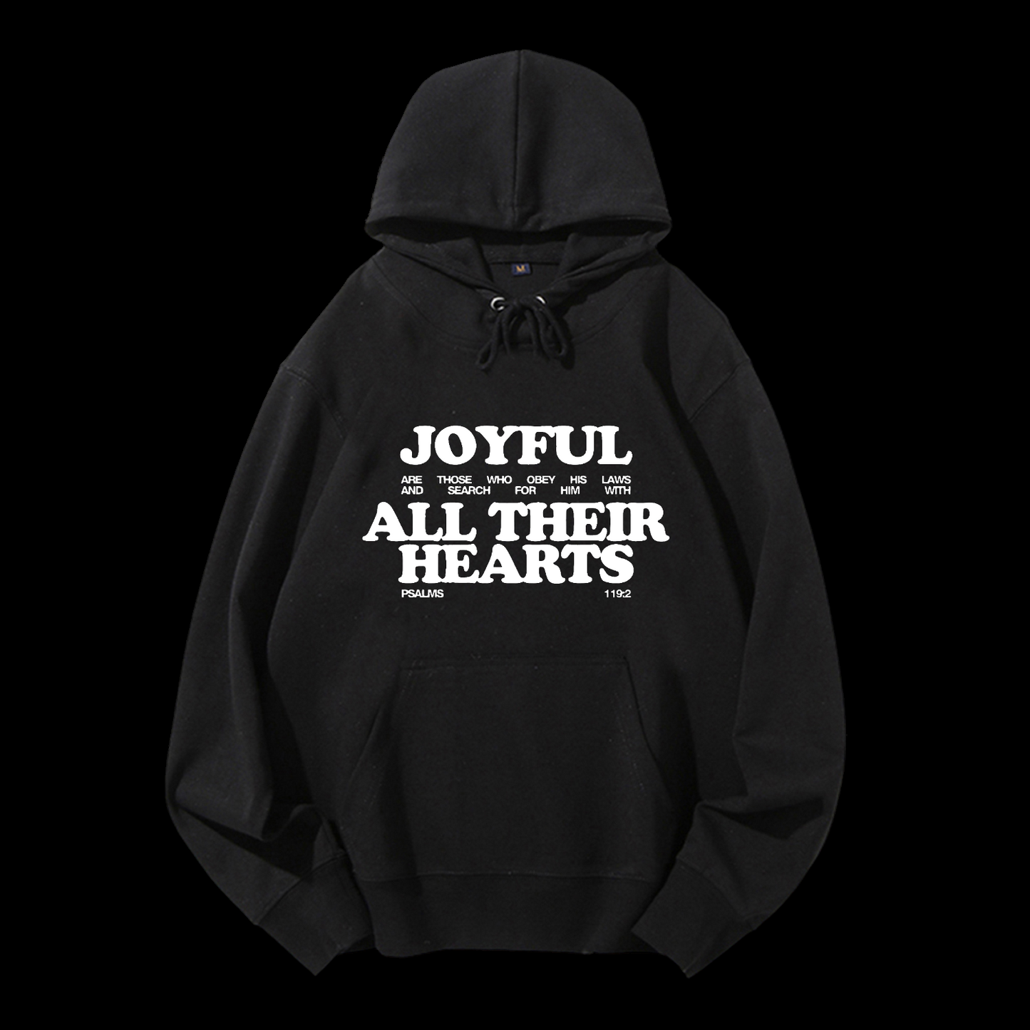 Joyful All Their Hearts Drawstring Hoodie