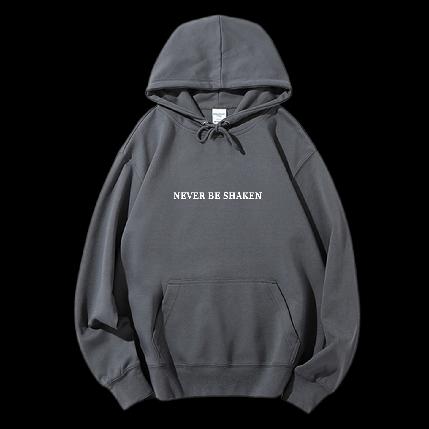 I Will Never Be Shaken Drawstring Hoodie
