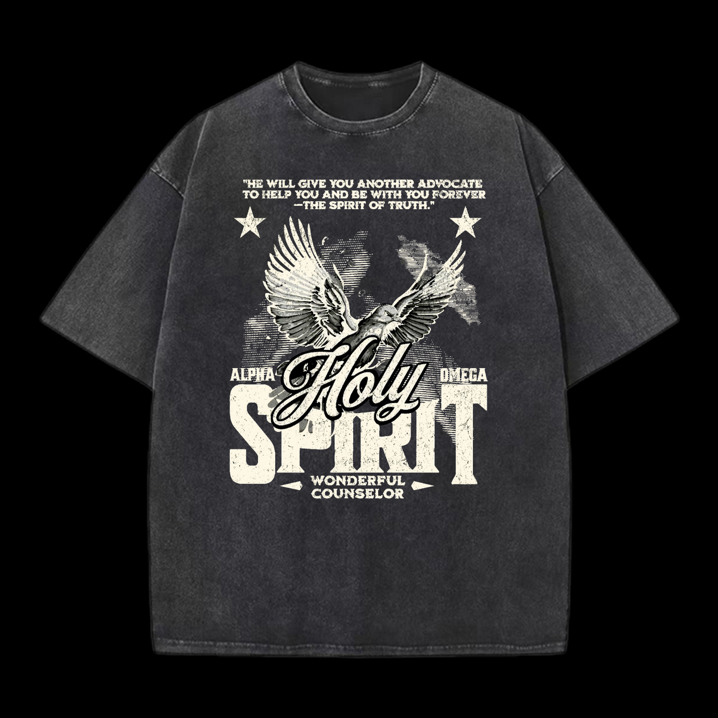 Holy Spirit Washed T-Shirt