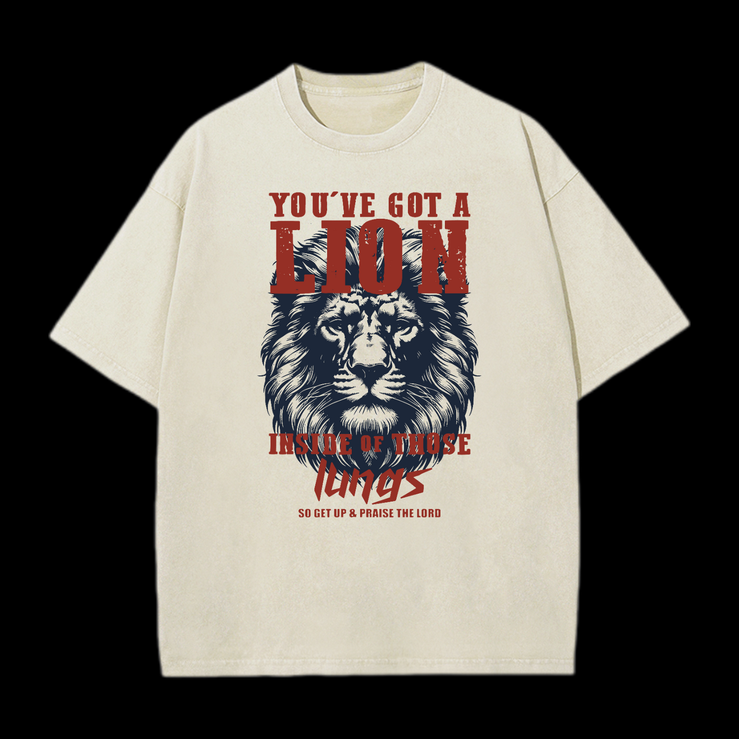 You've Got A Lion Washed T-Shirt