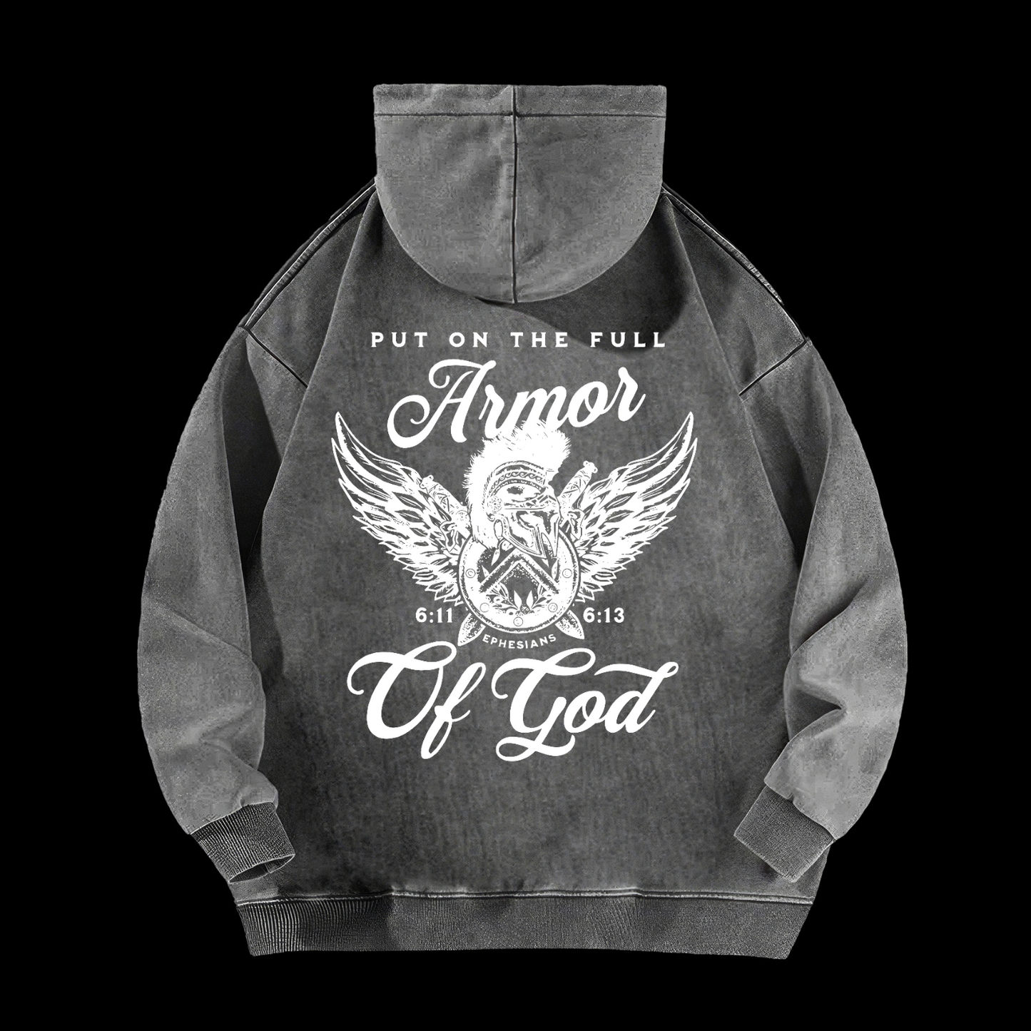 Armor Of God Washed Hoodie