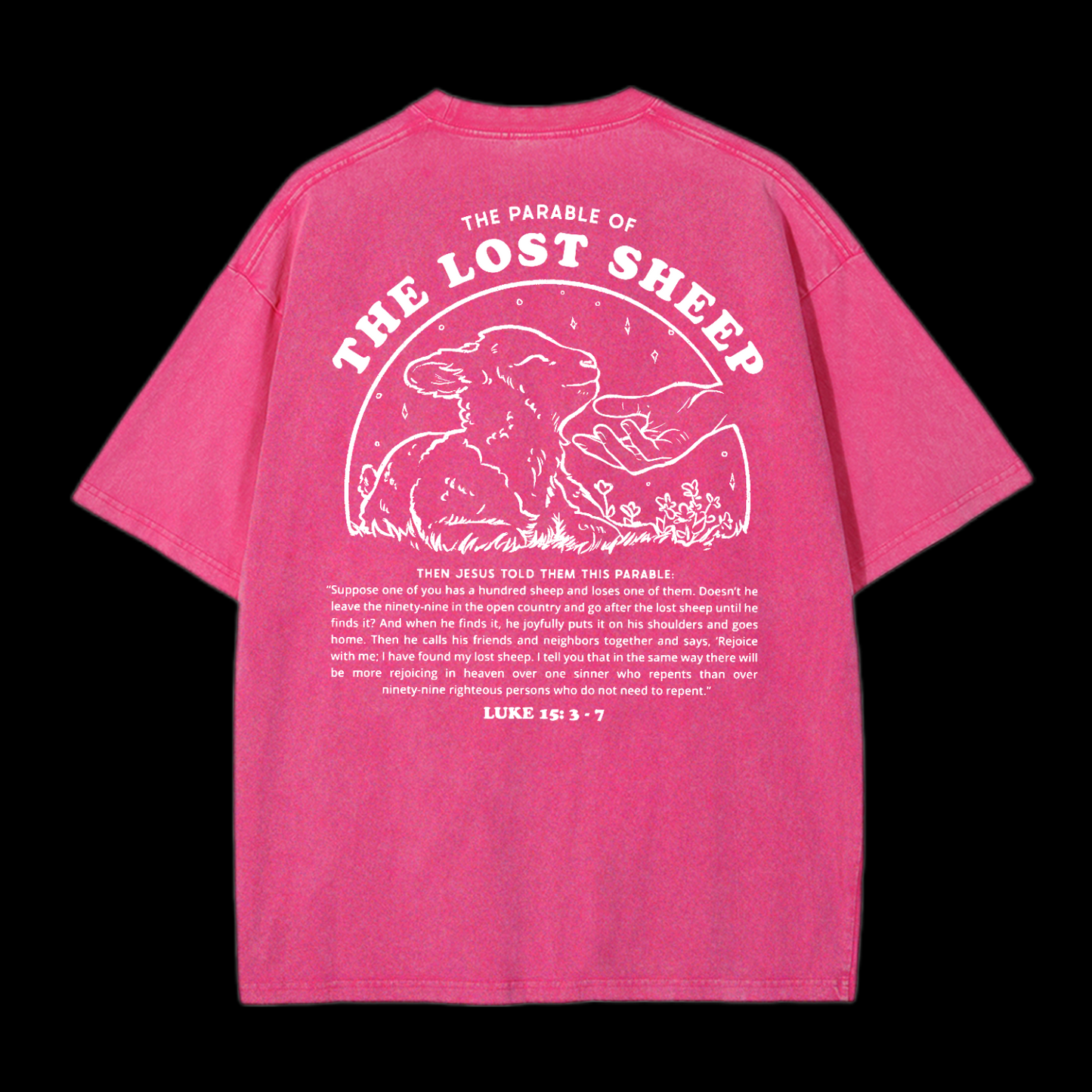 The Parable Of The Lost Sheep Washed T-Shirt