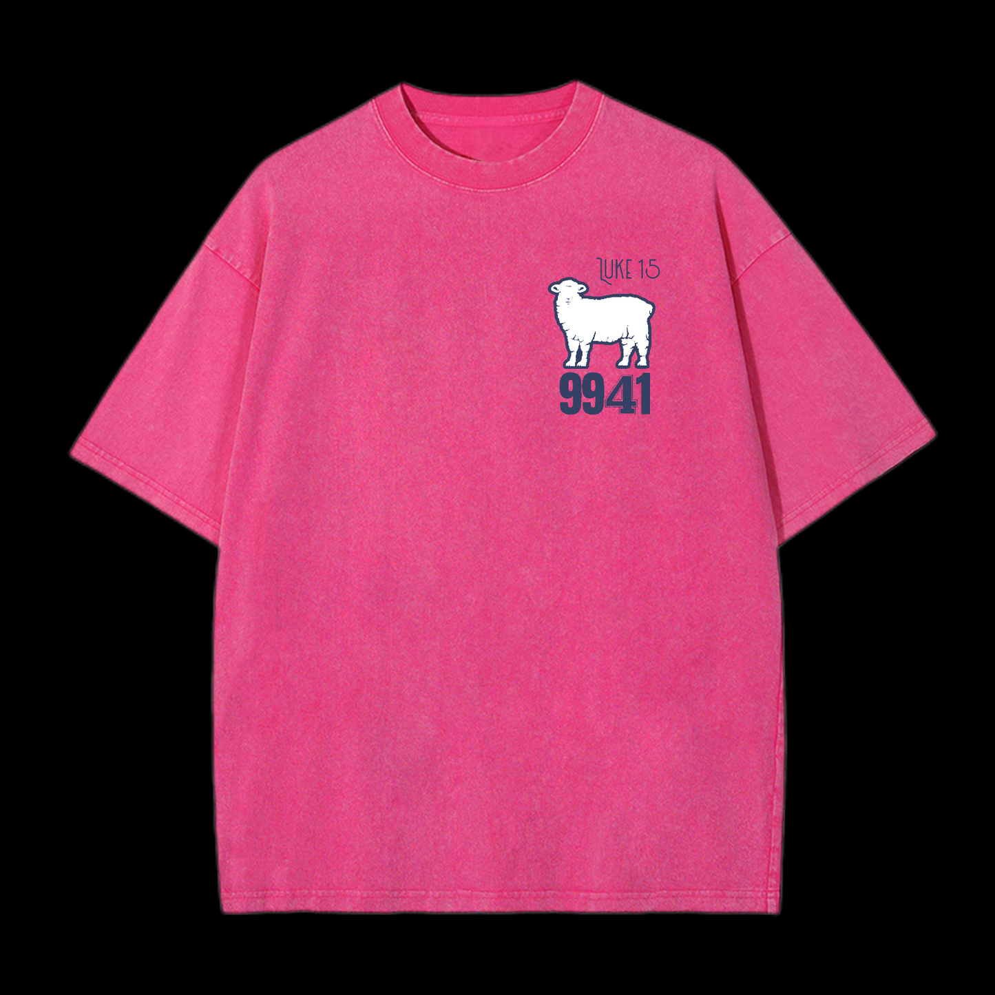 The Lost Sheep Parable Washed T-Shirt