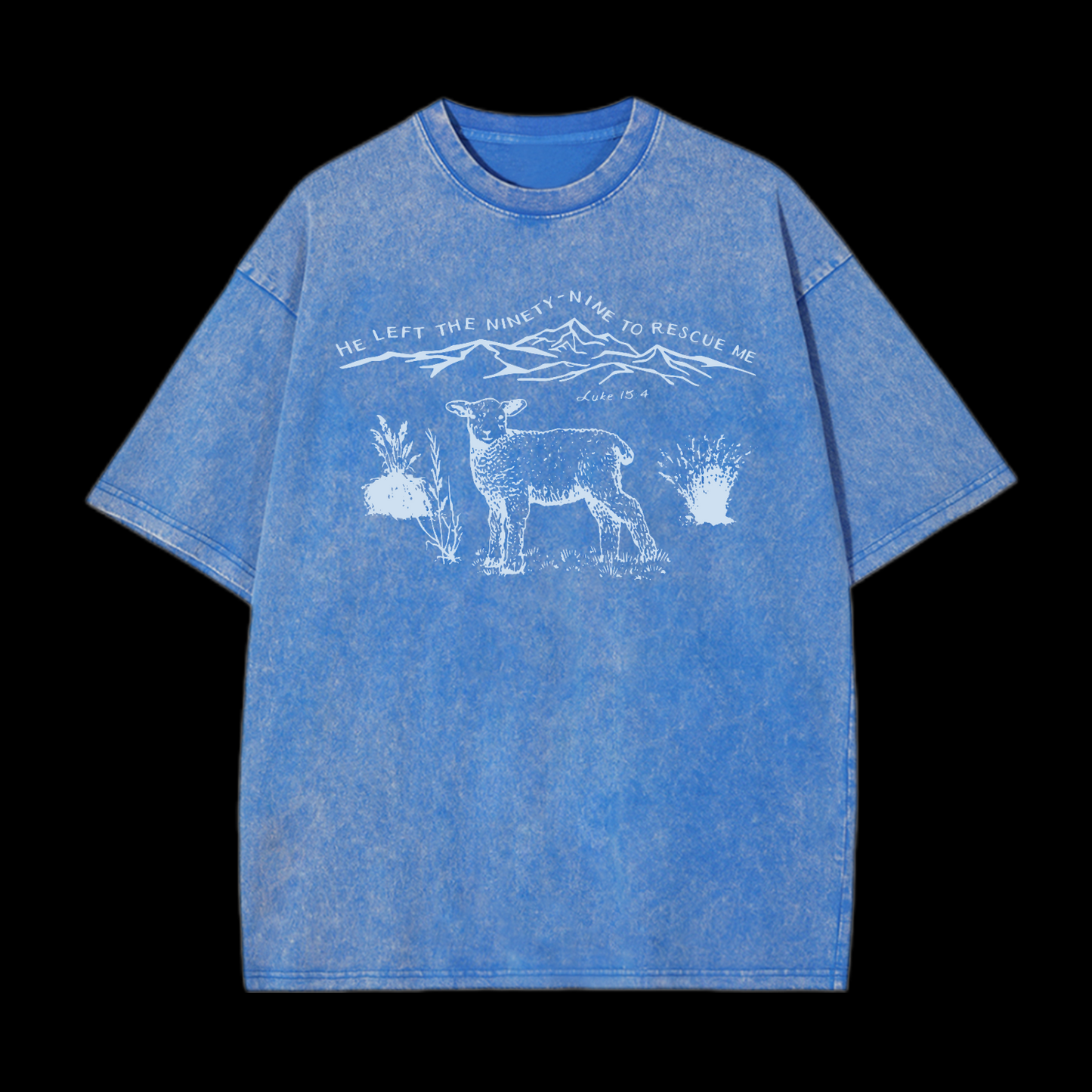 He Left The Ninety-Nine To Rescue Me Washed T-Shirt