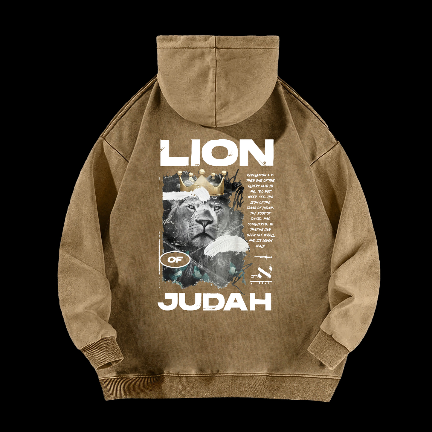 Lion Of Judan Washed Hoodie