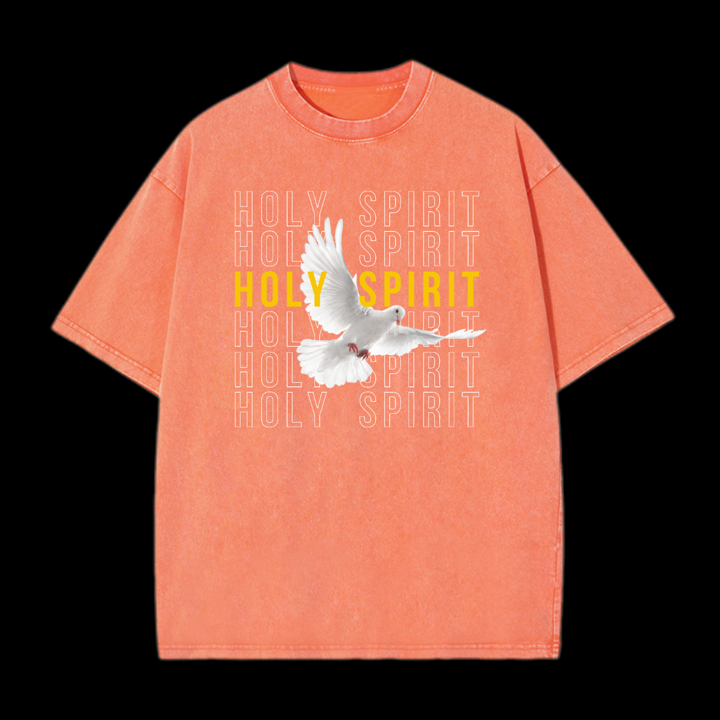 Holy Spirit Dove Washed T-Shirt