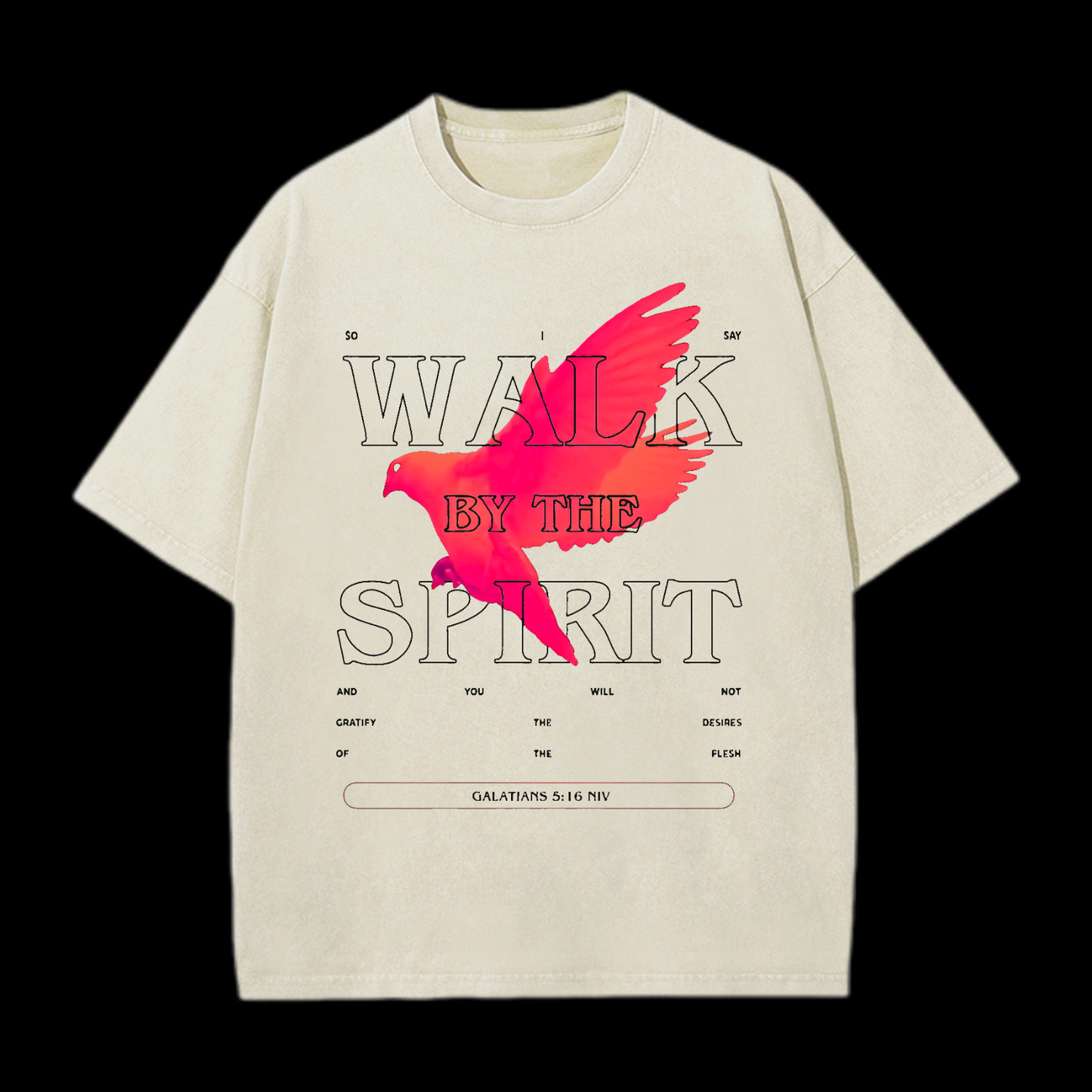 Walk By The Spirit Washed T-Shirt