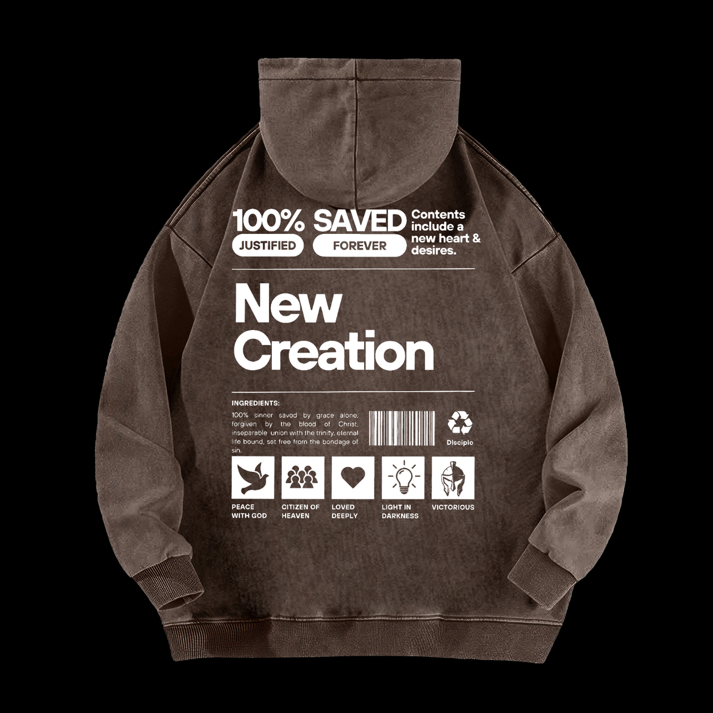 New Creation Washed Hoodie