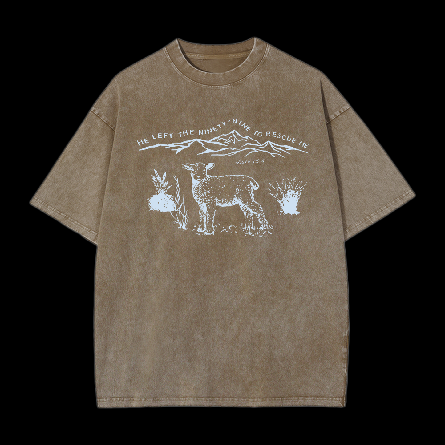 He Left The Ninety-Nine To Rescue Me Washed T-Shirt