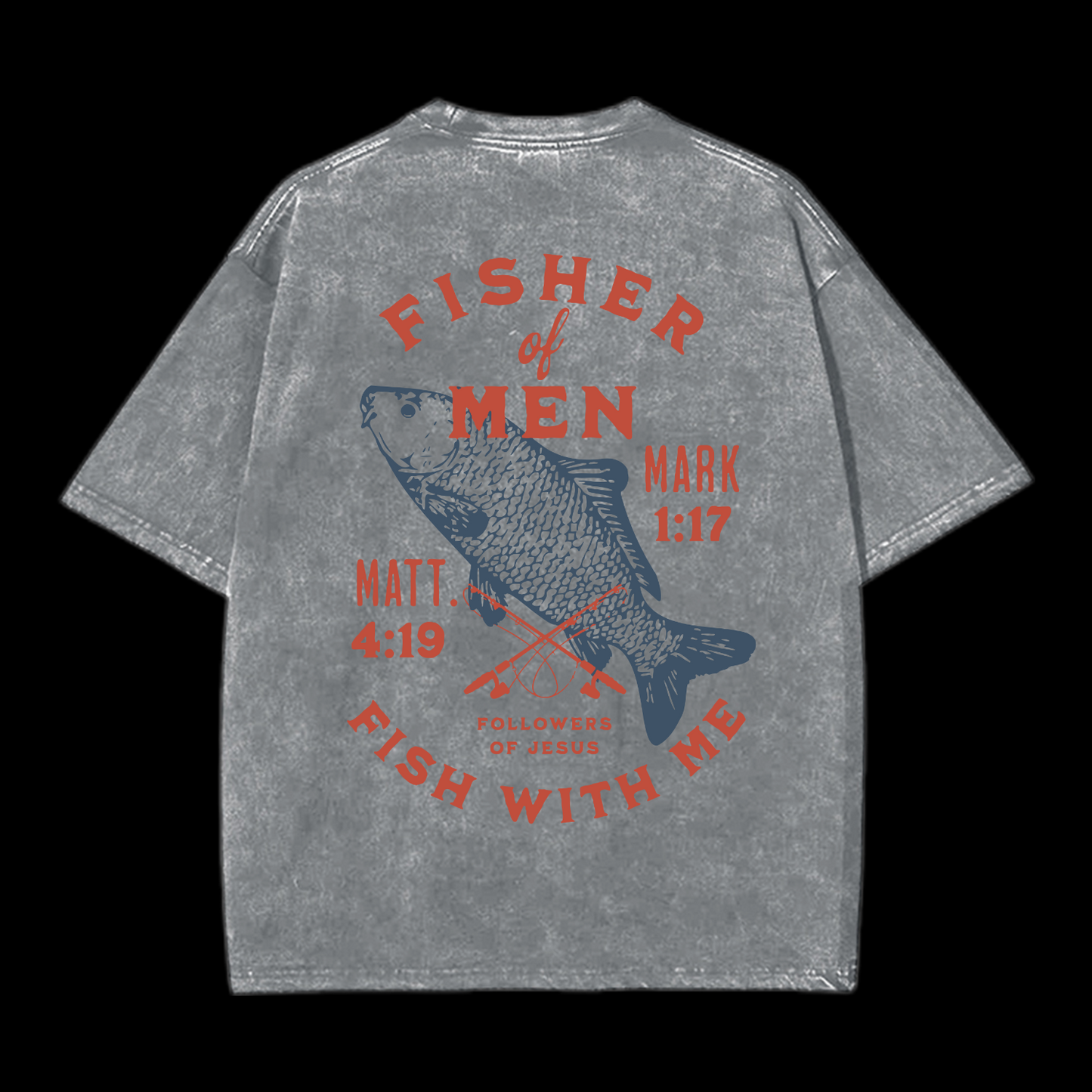 Fisher Of Men Washed T-Shirt