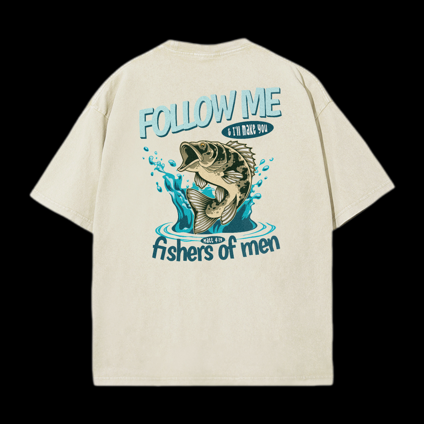 Fishers Of Men Washed T-Shirt