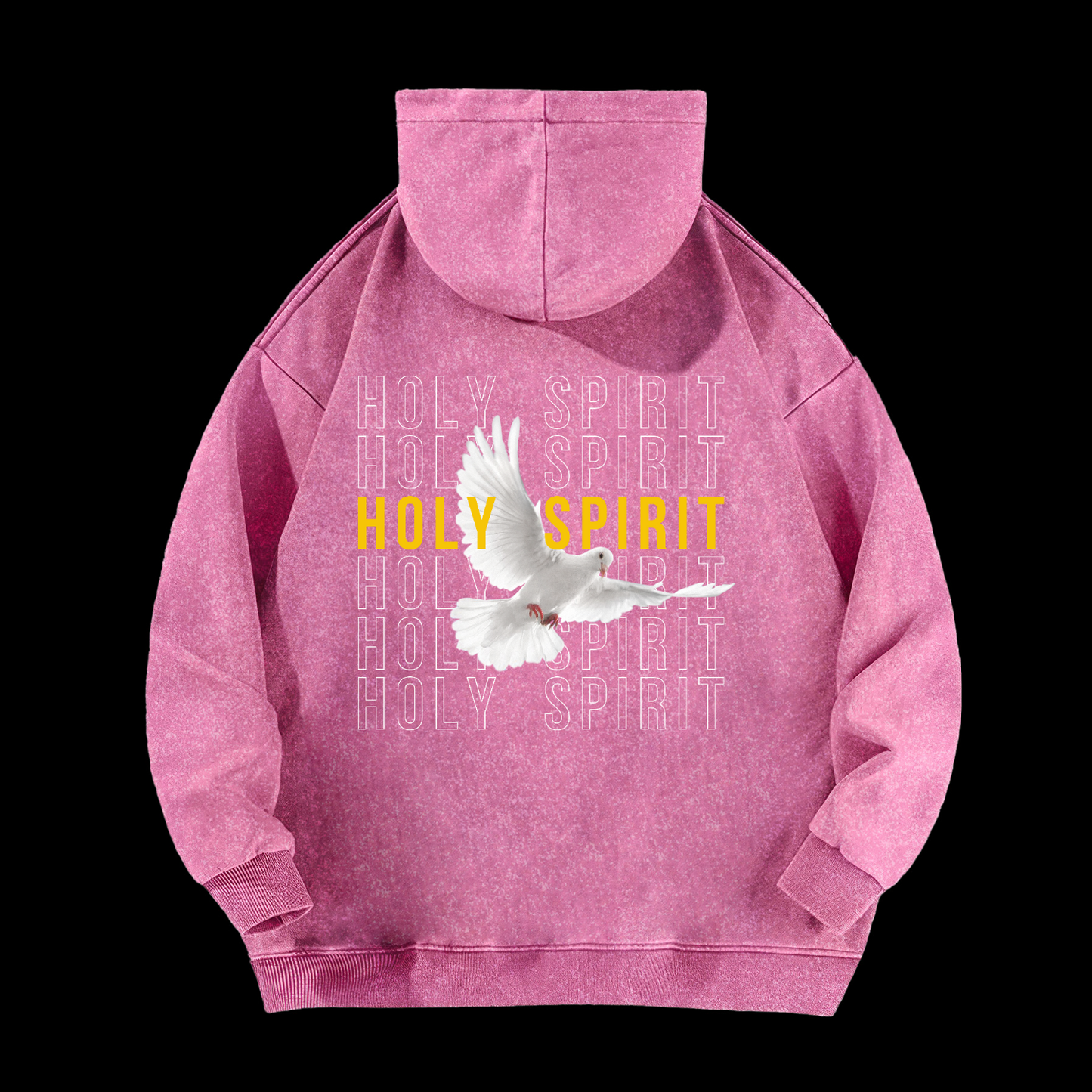Holy Spirit Dove Washed Hoodie