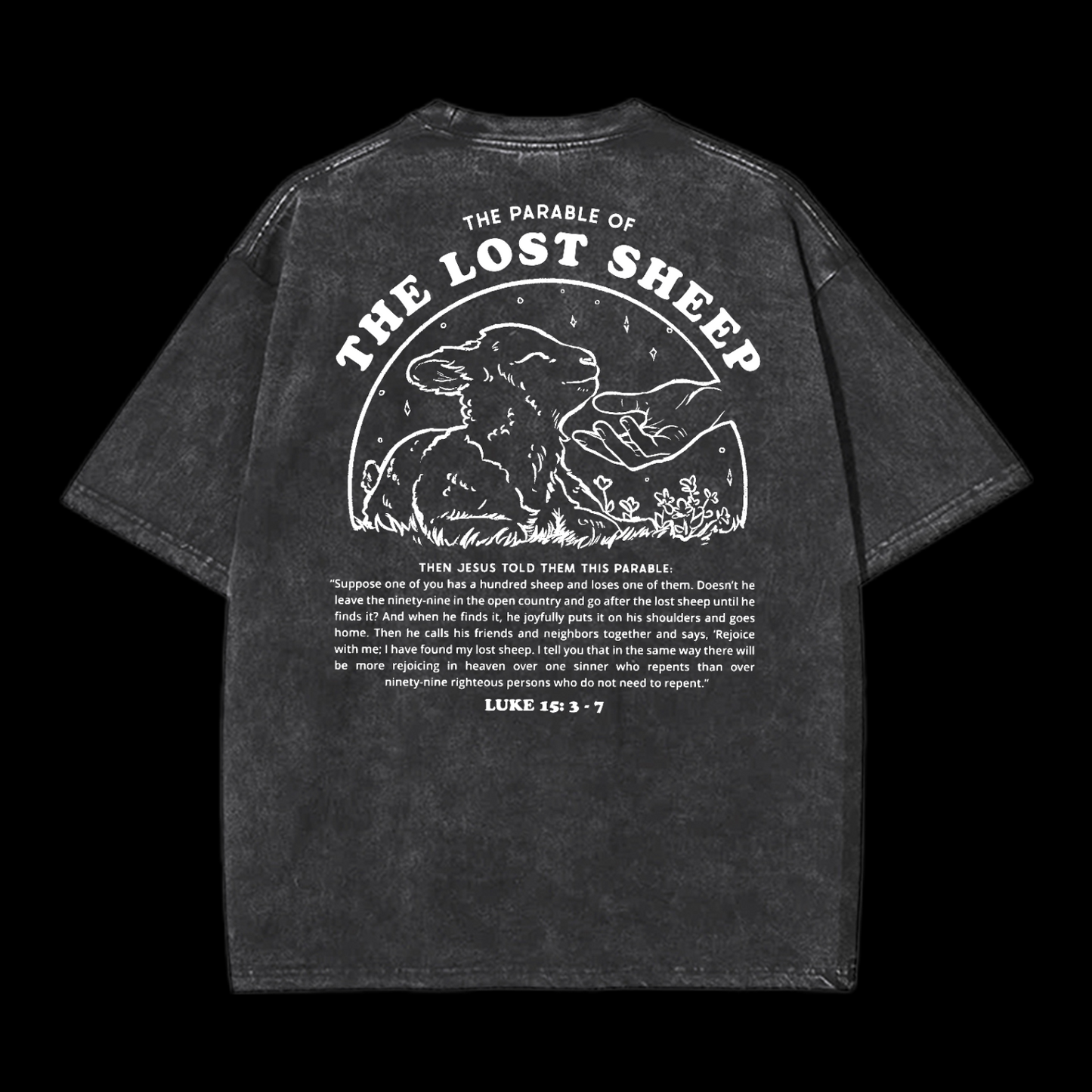 The Parable Of The Lost Sheep Washed T-Shirt