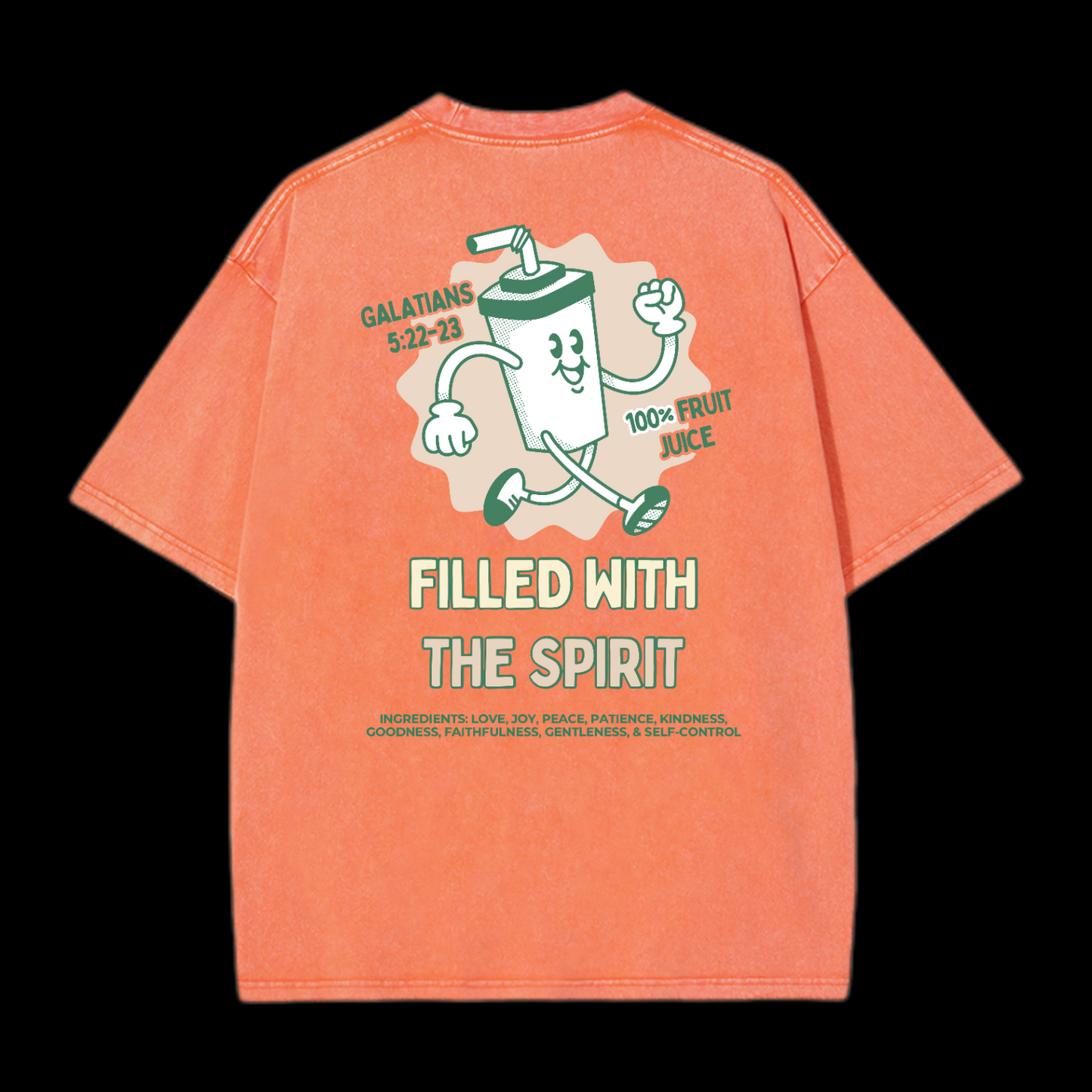Filled With The Spirit Washed T-Shirt