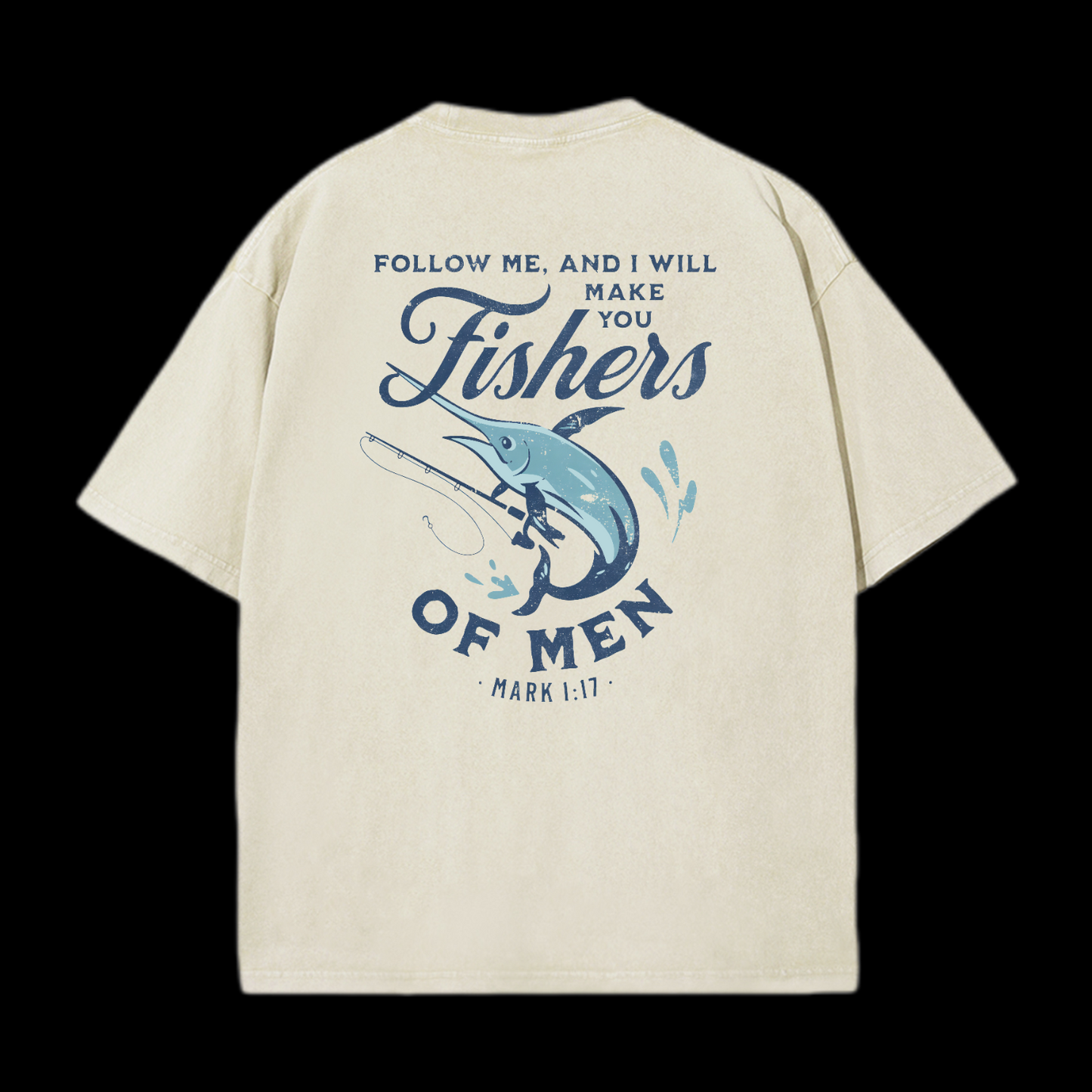 Fishers Of Men Washed T-Shirt