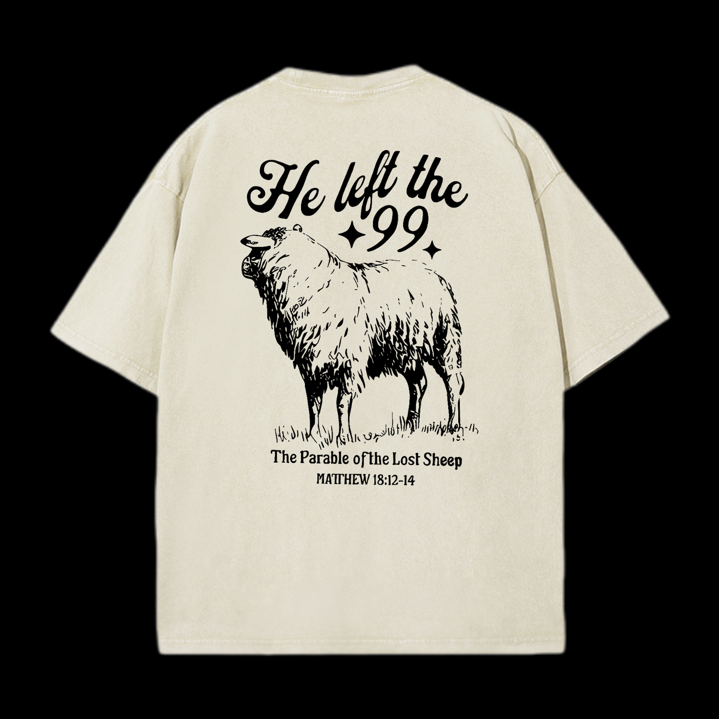 He Left The 99 Washed T-Shirt