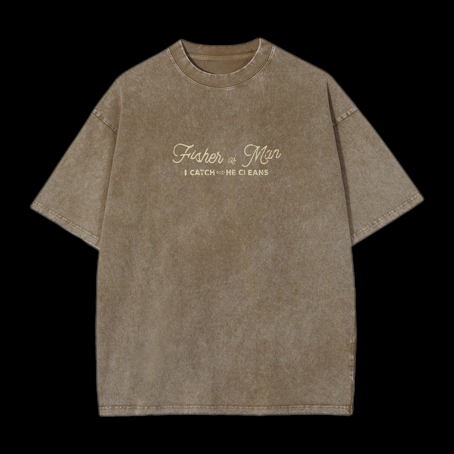 Fishers Of Men Washed T-Shirt