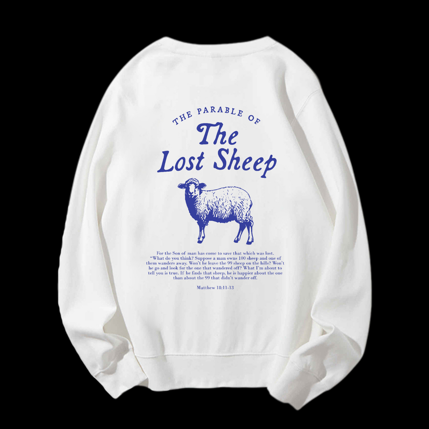 The Parable Of The Lost Sheep Crewneck Sweatshirt