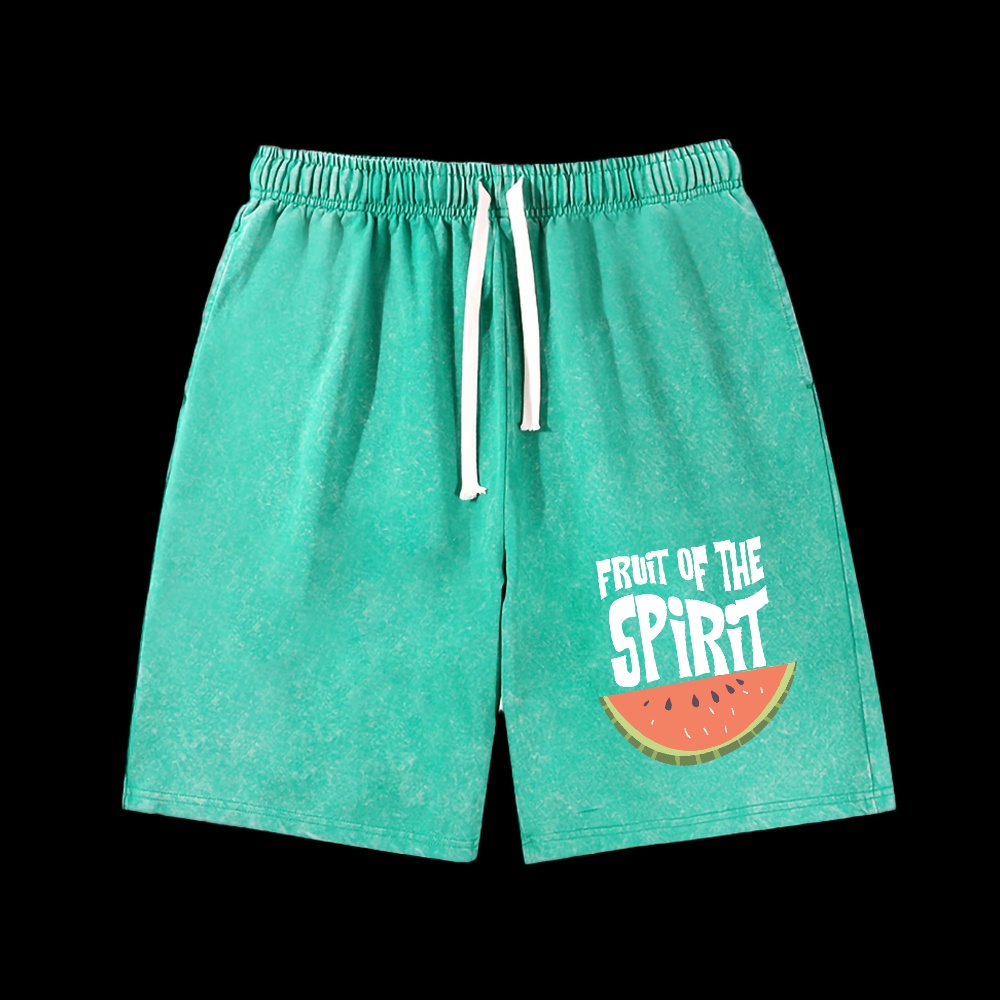 Fruit Of The Spirit Washed Shorts