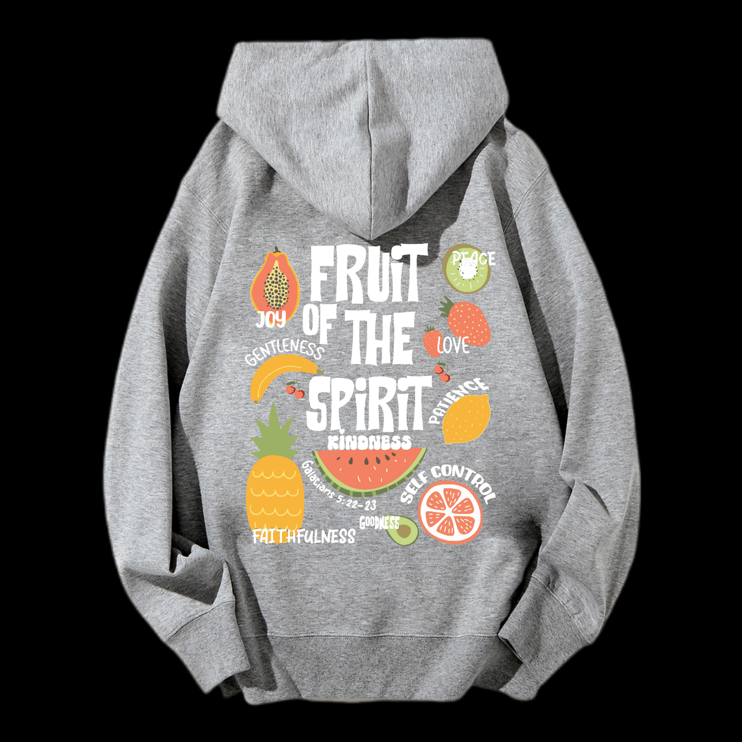 Fruit Of The Spirit Drawstring Hoodie