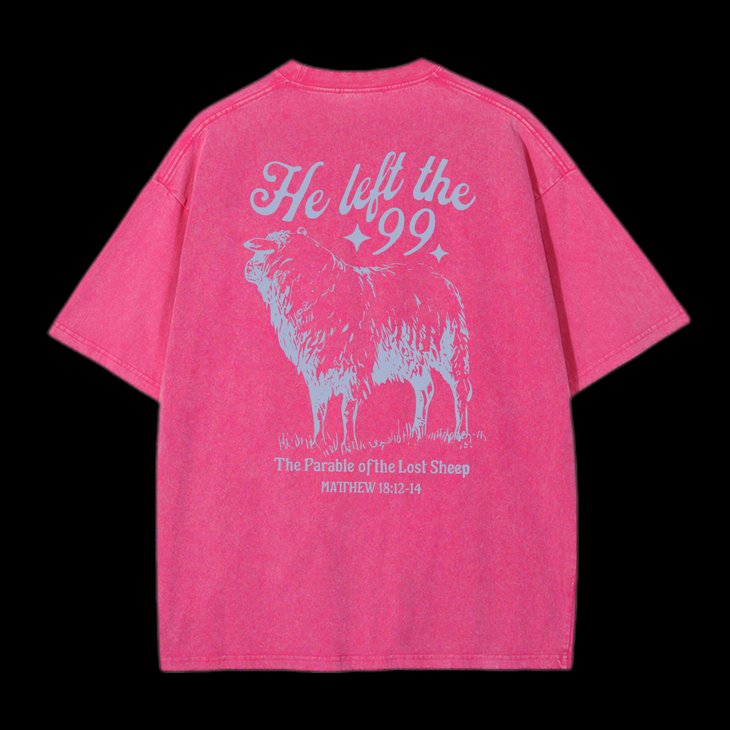 He Left The 99 Washed T-Shirt