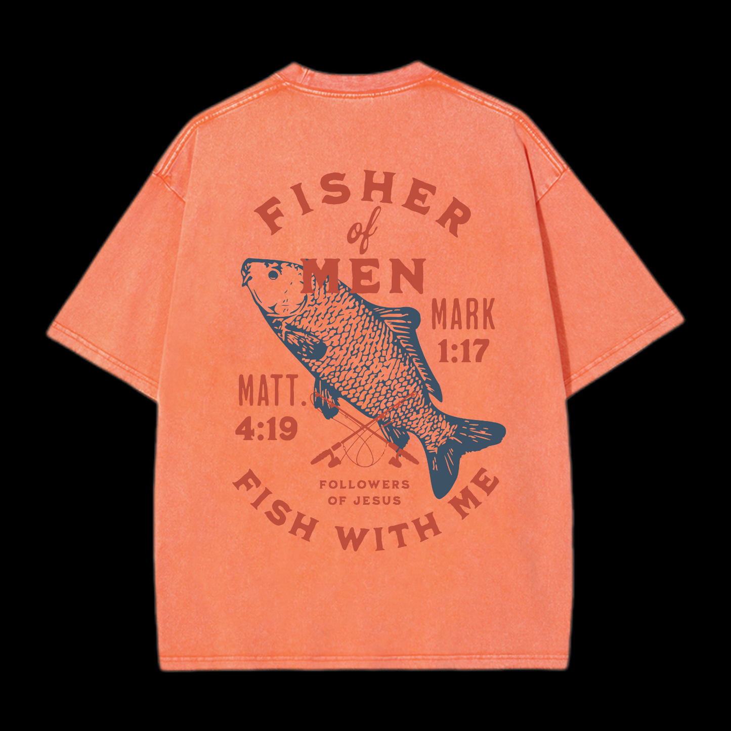 Fisher Of Men Washed T-Shirt