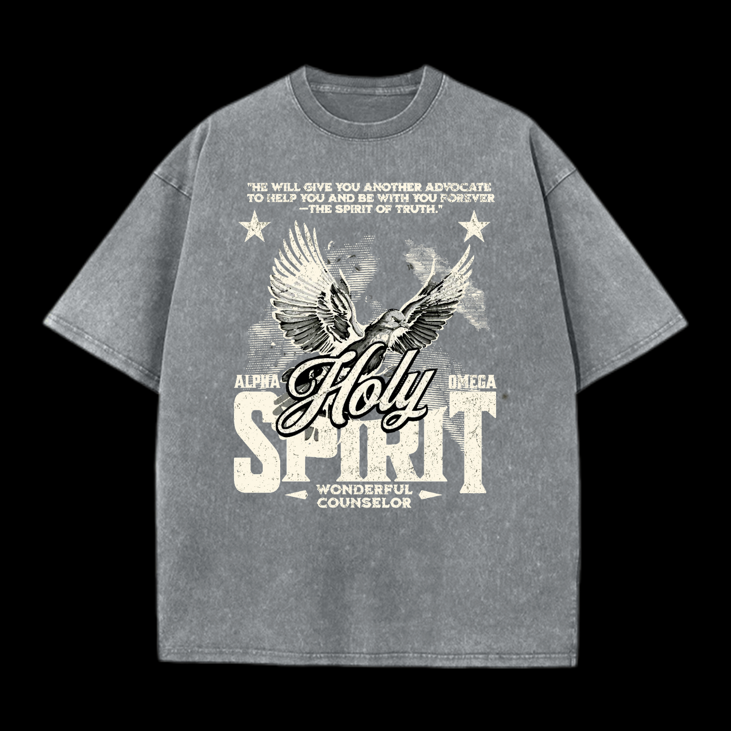 Holy Spirit Washed T-Shirt