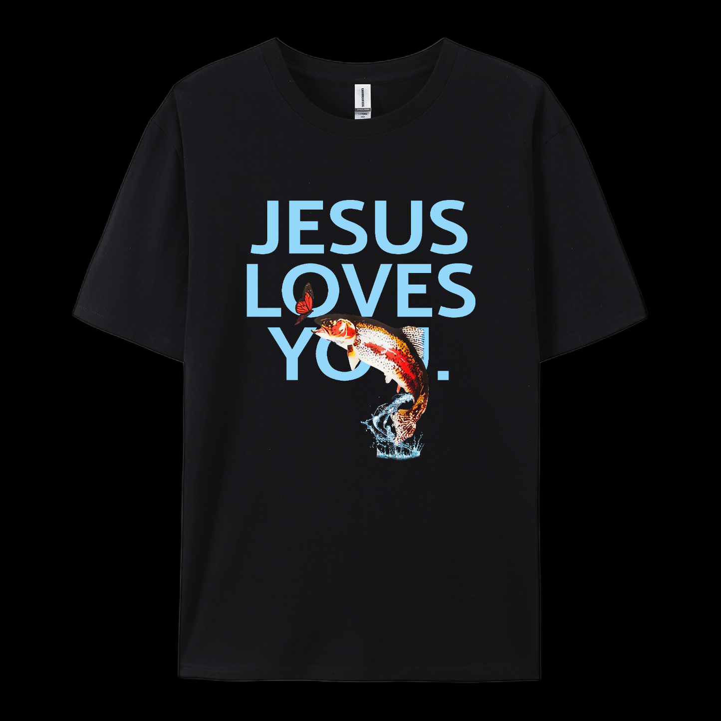 Jesus Loves You Cotton T-Shirt