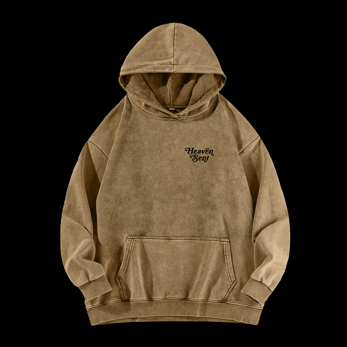 Spanish God Bless You Washed Hoodie