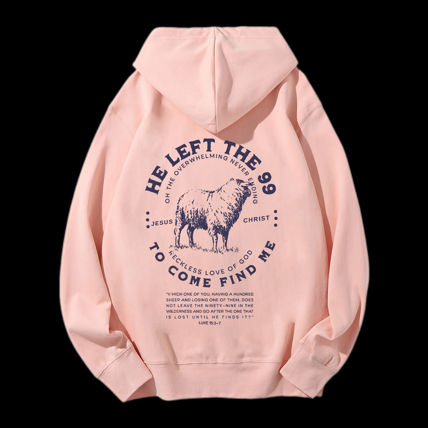He Left The 99 Drawstring Hoodie