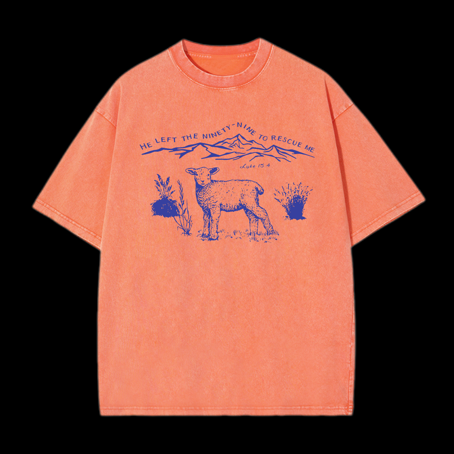He Left The Ninety-Nine To Rescue Me Washed T-Shirt