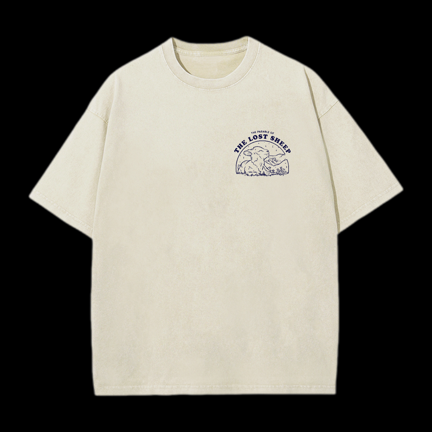 The Parable Of The Lost Sheep Washed T-Shirt