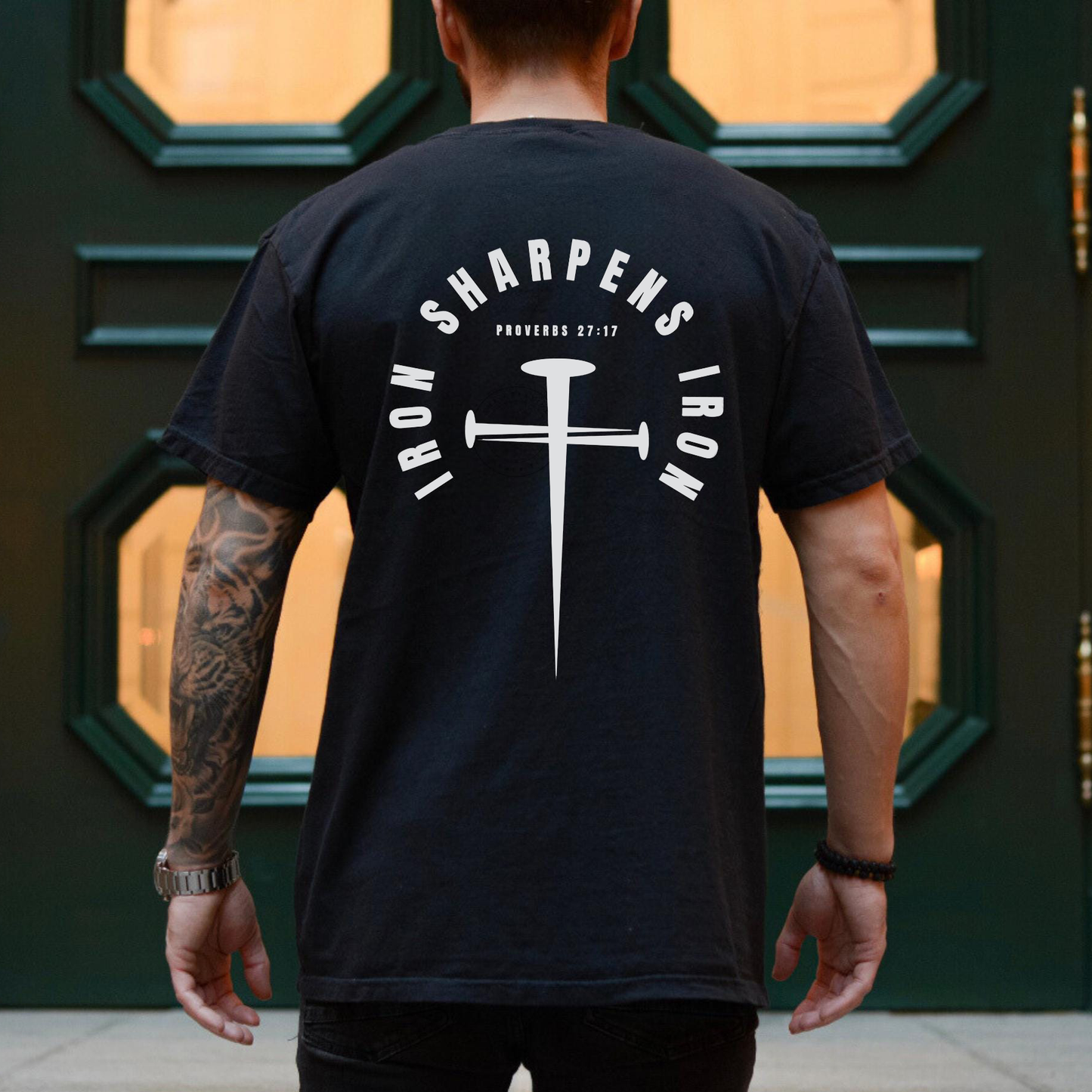 Iron Sharpens Iron Cotton T-Shirt